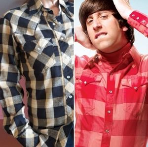 Vintage Snap Front Western Wear Button up Shirt